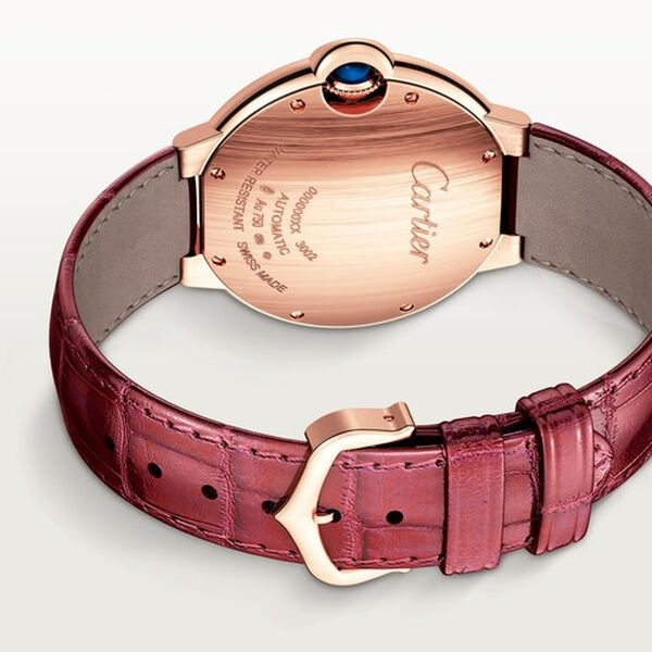 Ballon Bleu de Cartier 40 mm automatique en or rose et diamants